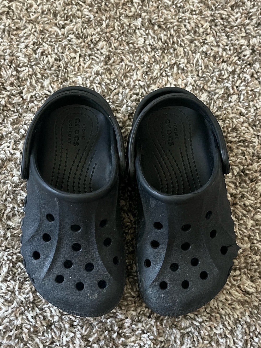 Crocs toddler Baya Clog - Black